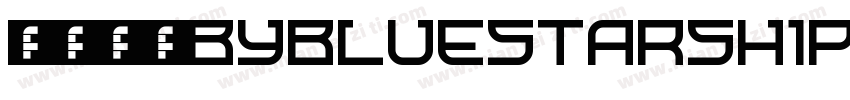 0014BYBlueStarship R字体转换